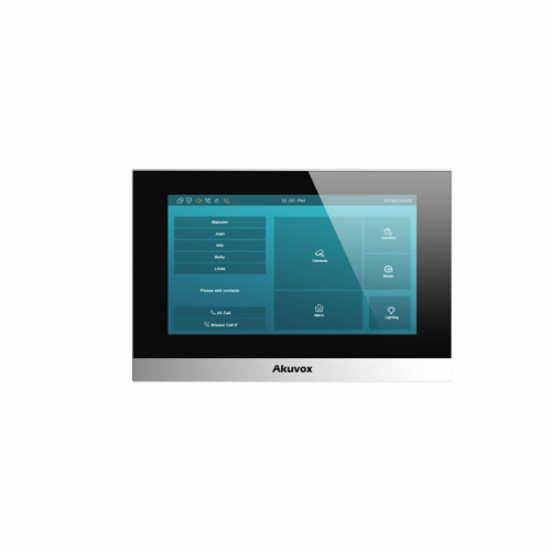 Akuvox :2-wire SIP Indoor 7” capacitive touch screen- Sliver (IN KIT)