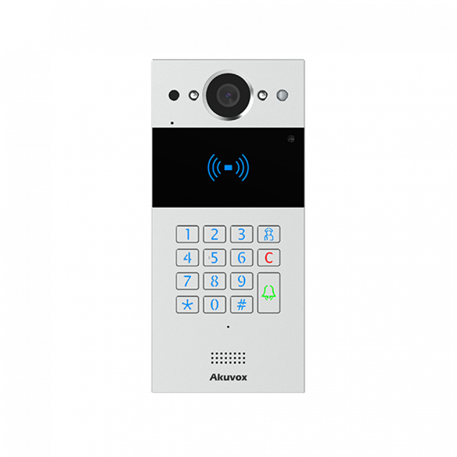 Akuvox Palm-Size Doorphone Certified for Outdoor Usage- On wall