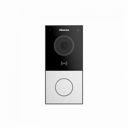 Akuvox single-button SIP video door phone- Standard version-Sliver
