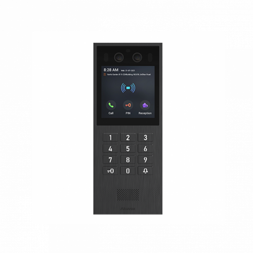 Akuvox vandal-resistant door phone for high-end buildings