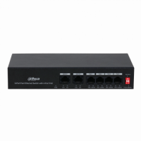 Dahua 6-Port Fast Ethernet Switch with 4-Port PoE sm