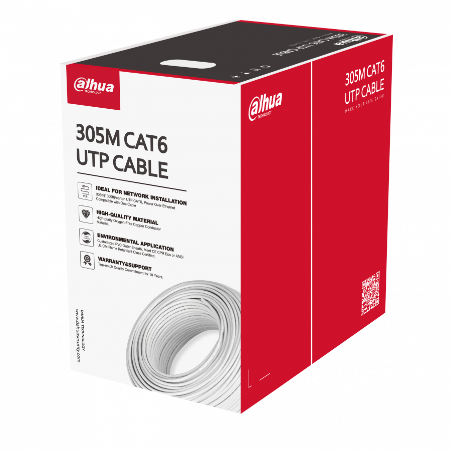 Dahua UTP CAT6 Cable 305M