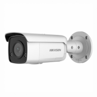 HIKVISION 6 MP AcuSense Strobe Light and Audible Warning Fixed Bullet Network Camera sm