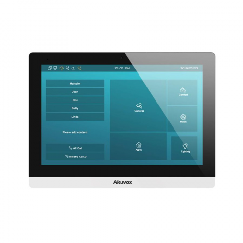 Indoor Monitor - white (10" Touchscreen, WLAN, Bluetooth