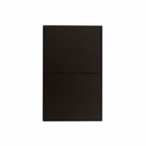 IOT 2 Gang Push Switch-Black