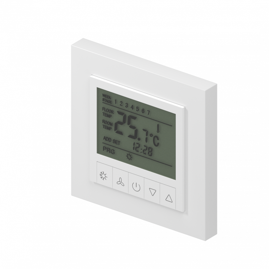 LS131 LifeSmart Smart Fan Coil Unit Thermostat, Base and Panel