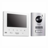 PANASONIC KIT-Wired Video Intercom KIT with 7" Colour Monitor- White sm