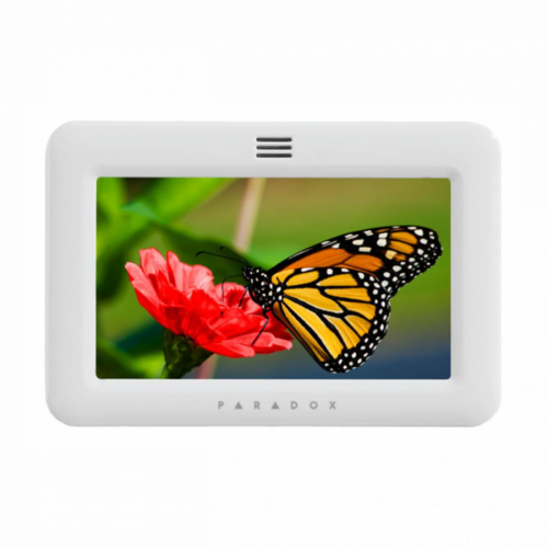 Paradox TM50 5 inch Touch Screen Keypad - White