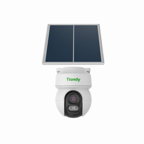 Tiandy 4MP Fixed Color Maker 4G Solar PT Camera