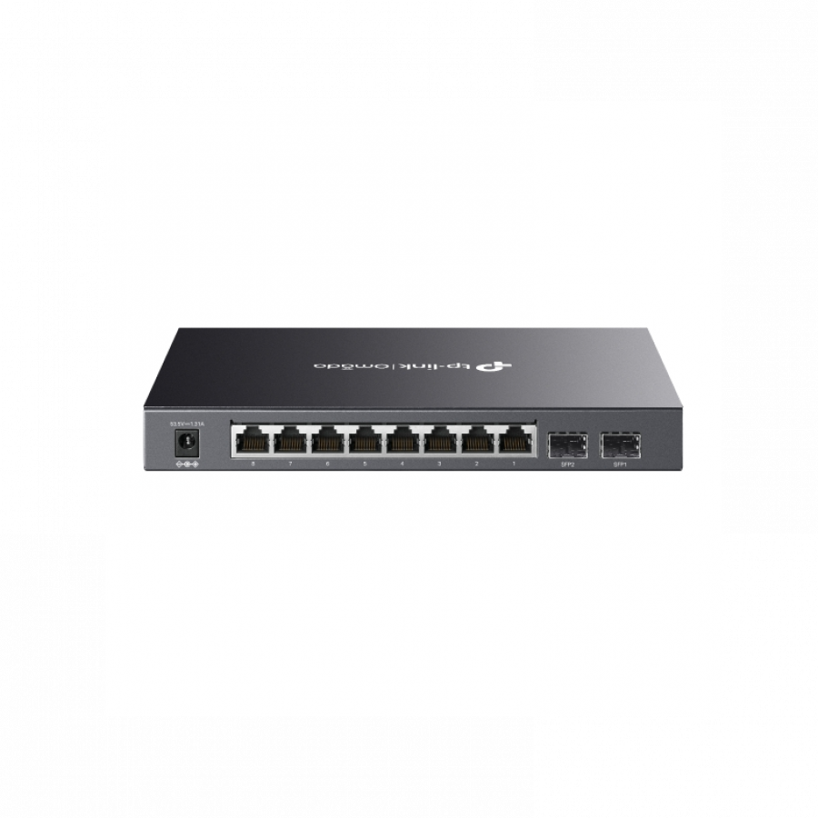 TP-LINK TL-SG2210P 8-Port Gigabit Smart PoE Switch with 2 SFP Slots