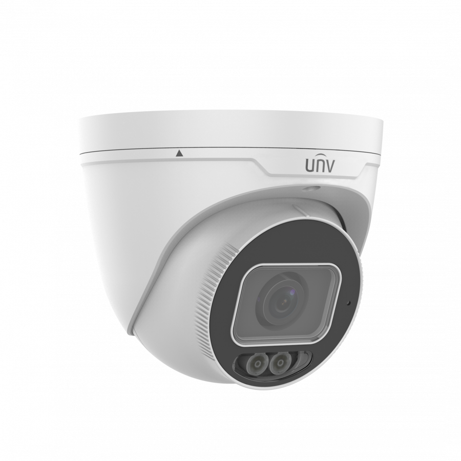 UNV 8MP ColorHunter Fixed Warm Light Turret Network Camera