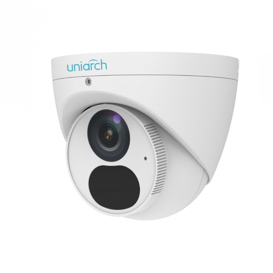 UNV Uniarch 6MP 2 x Starlight Fixed Turret Network Cameras 4CH KIT 1TB