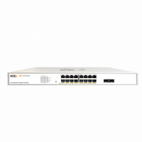 Wi-Tek 16*10/100/1000Mbps RJ45 Ports 2*1000Mbps SFP Slots Cloud Easy Smart PoE Switch sm