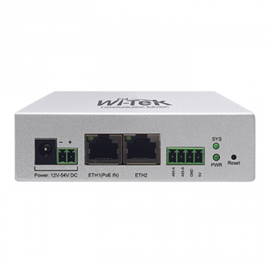 Wi-Tek Cloud IoT Controller for solar powered UPS PoE switch