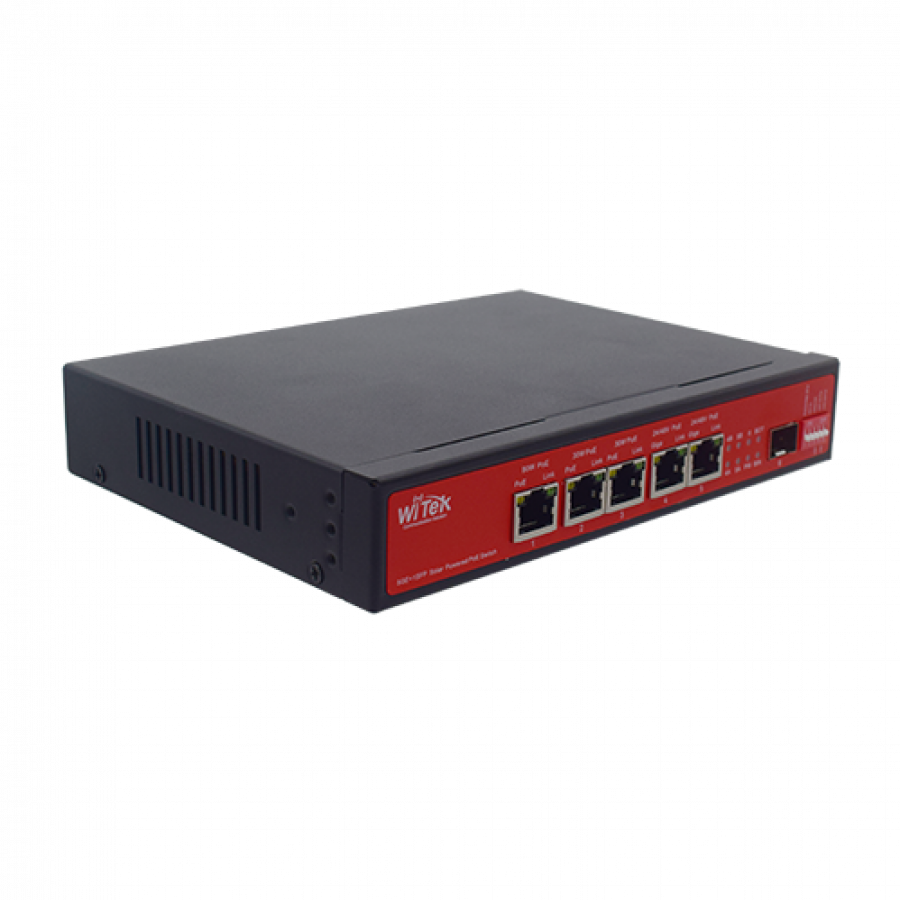 Wi-Tek Solar Powered PoE Switch